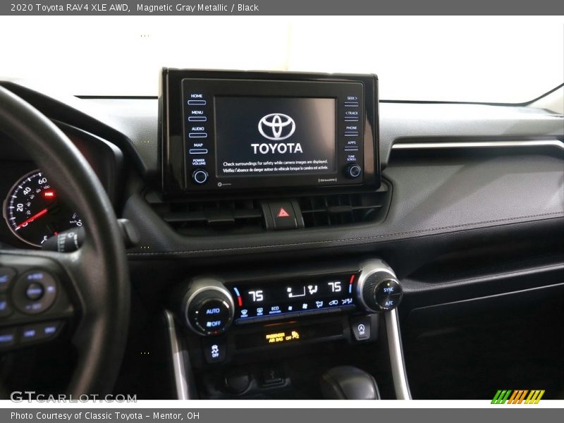 Magnetic Gray Metallic / Black 2020 Toyota RAV4 XLE AWD
