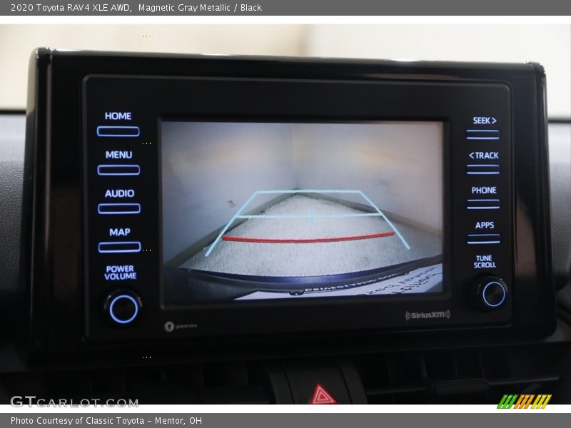 Magnetic Gray Metallic / Black 2020 Toyota RAV4 XLE AWD