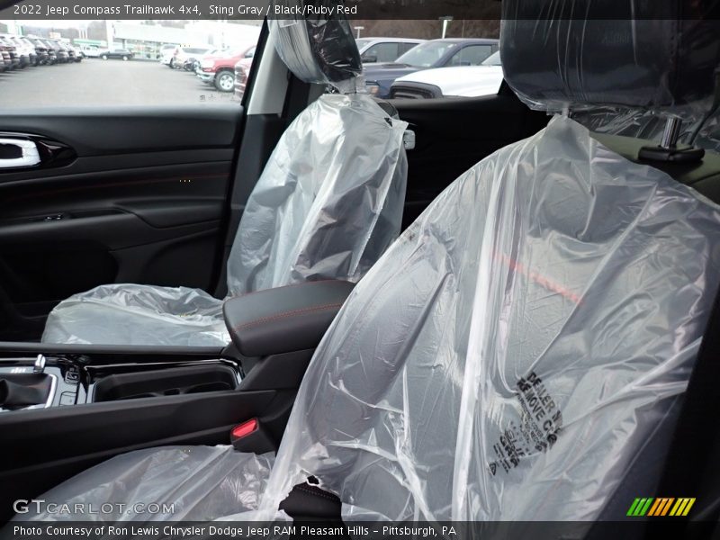 Sting Gray / Black/Ruby Red 2022 Jeep Compass Trailhawk 4x4