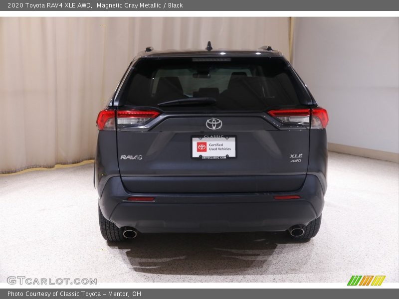 Magnetic Gray Metallic / Black 2020 Toyota RAV4 XLE AWD