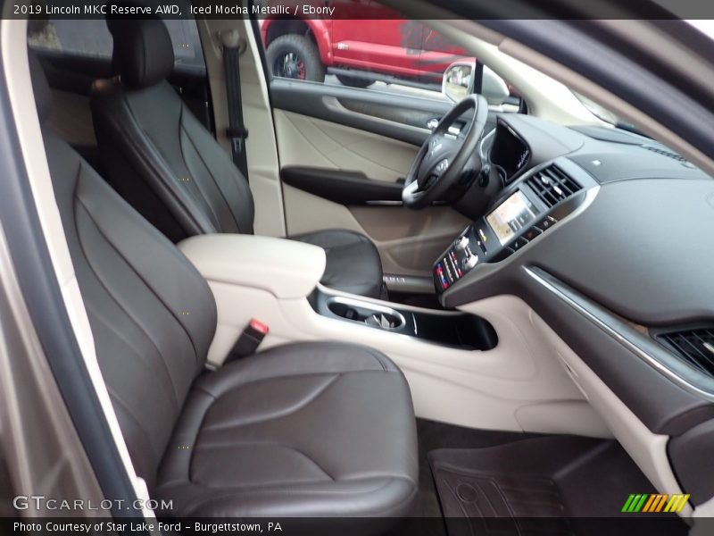 Front Seat of 2019 MKC Reserve AWD