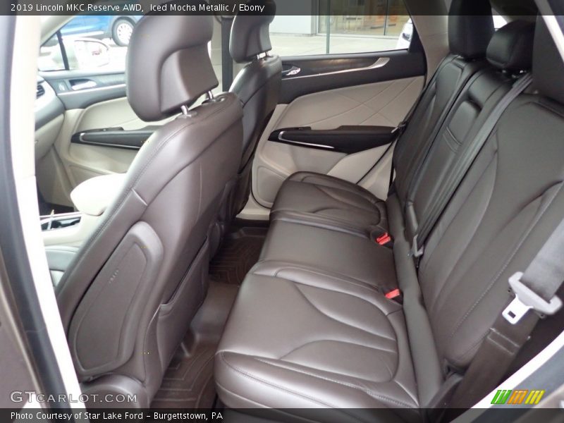 Rear Seat of 2019 MKC Reserve AWD