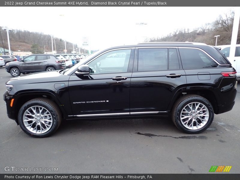 2022 Grand Cherokee Summit 4XE Hybrid Diamond Black Crystal Pearl