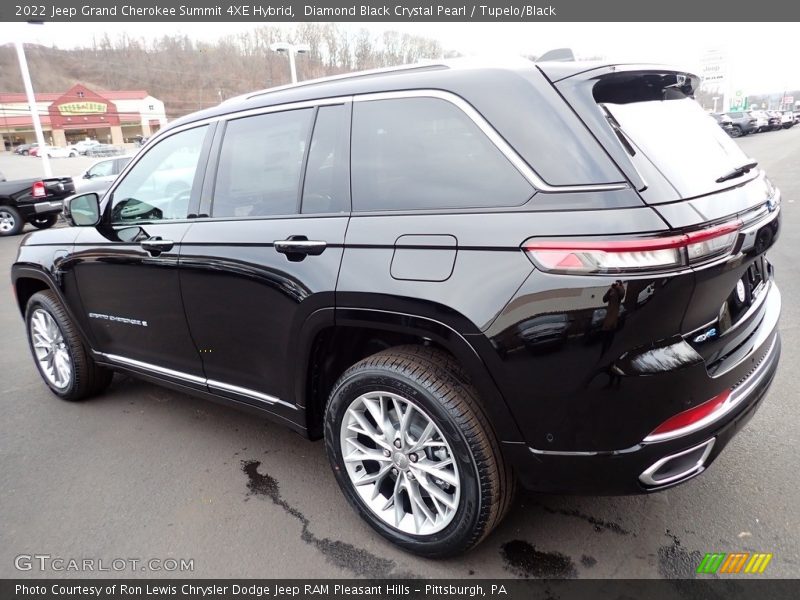 Diamond Black Crystal Pearl / Tupelo/Black 2022 Jeep Grand Cherokee Summit 4XE Hybrid