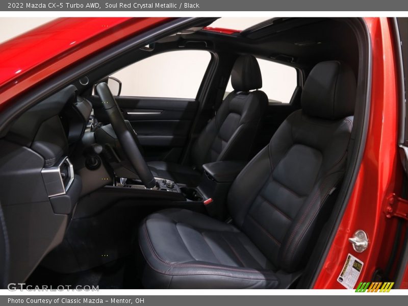Front Seat of 2022 CX-5 Turbo AWD