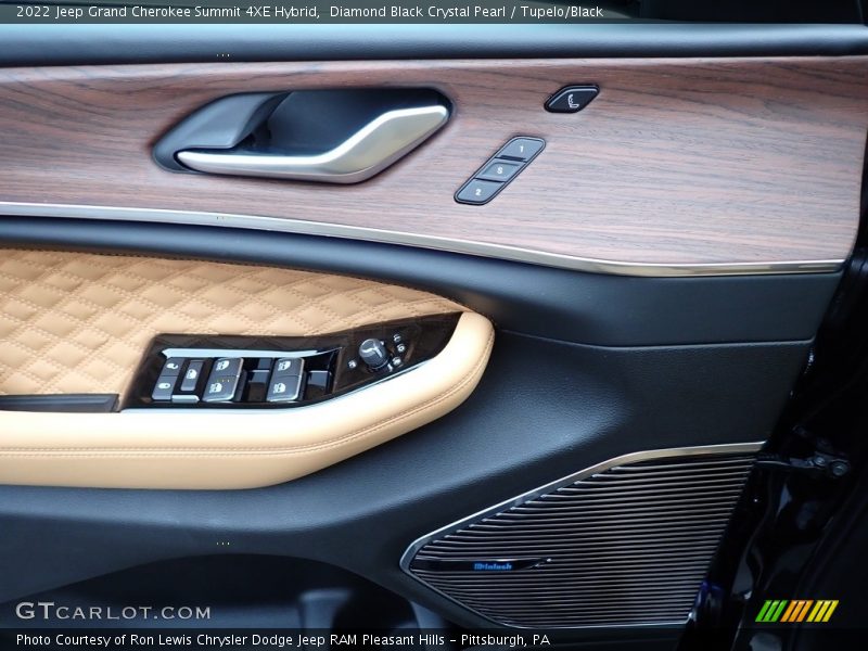 Door Panel of 2022 Grand Cherokee Summit 4XE Hybrid