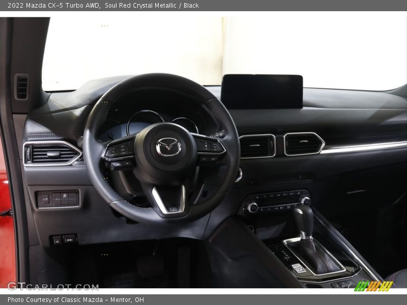Soul Red Crystal Metallic / Black 2022 Mazda CX-5 Turbo AWD