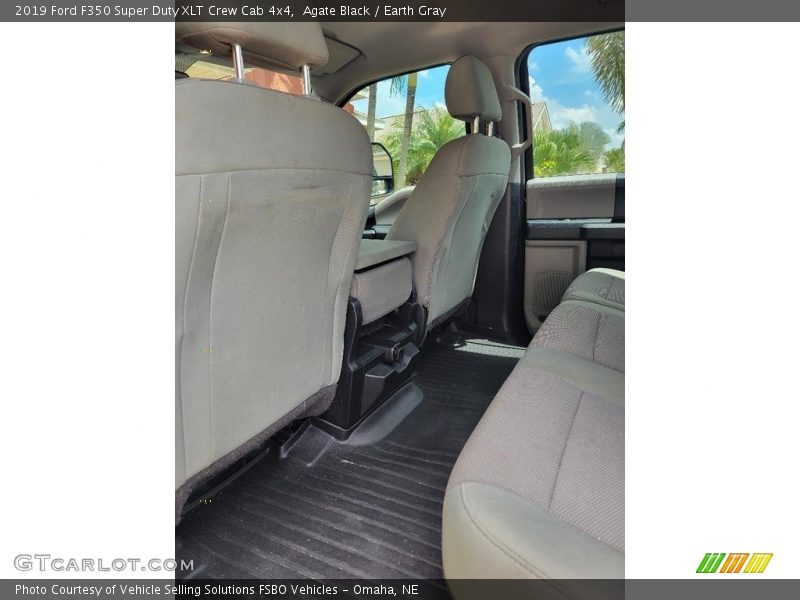 Agate Black / Earth Gray 2019 Ford F350 Super Duty XLT Crew Cab 4x4