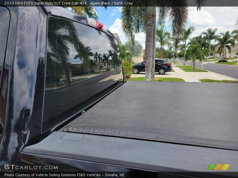 Agate Black / Earth Gray 2019 Ford F350 Super Duty XLT Crew Cab 4x4