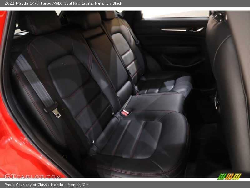 Rear Seat of 2022 CX-5 Turbo AWD