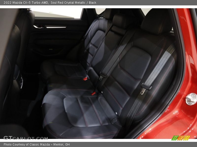 Soul Red Crystal Metallic / Black 2022 Mazda CX-5 Turbo AWD