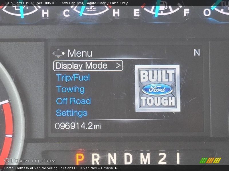 Agate Black / Earth Gray 2019 Ford F350 Super Duty XLT Crew Cab 4x4