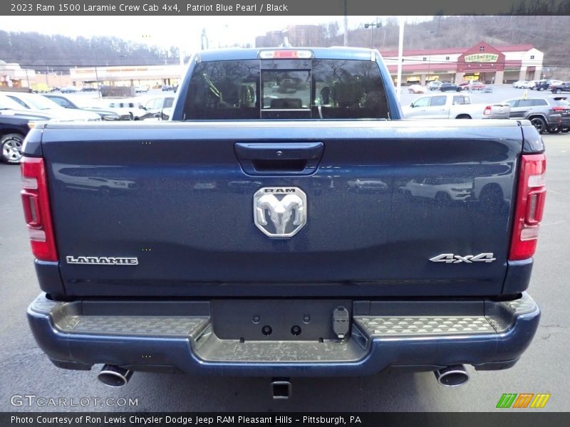 Patriot Blue Pearl / Black 2023 Ram 1500 Laramie Crew Cab 4x4