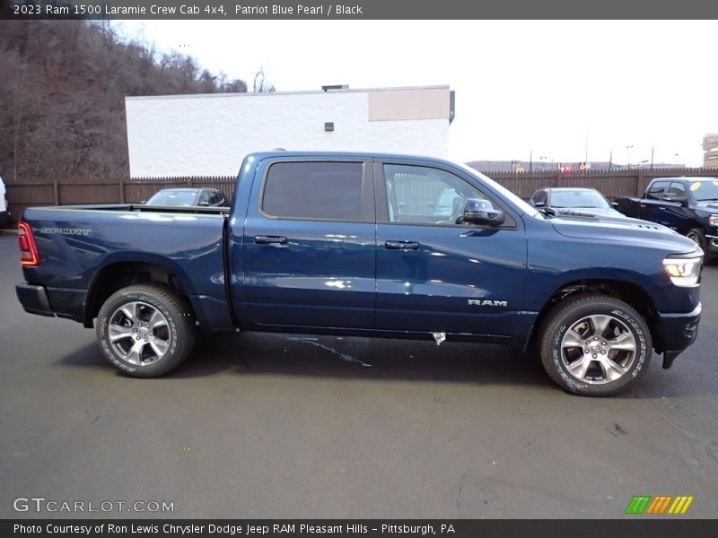  2023 1500 Laramie Crew Cab 4x4 Patriot Blue Pearl