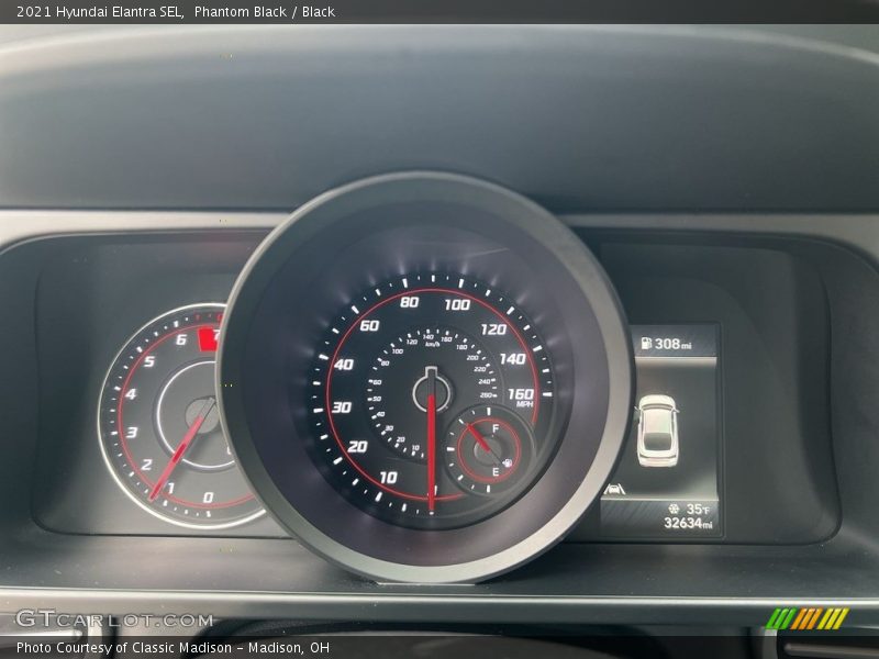  2021 Elantra SEL SEL Gauges