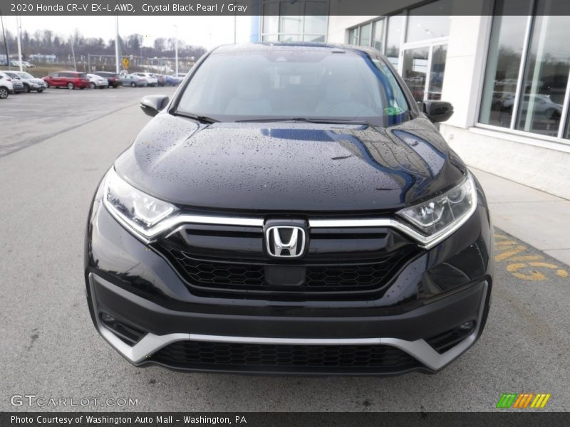 Crystal Black Pearl / Gray 2020 Honda CR-V EX-L AWD