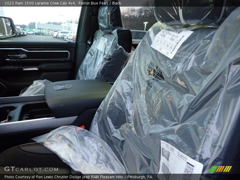 Patriot Blue Pearl / Black 2023 Ram 1500 Laramie Crew Cab 4x4