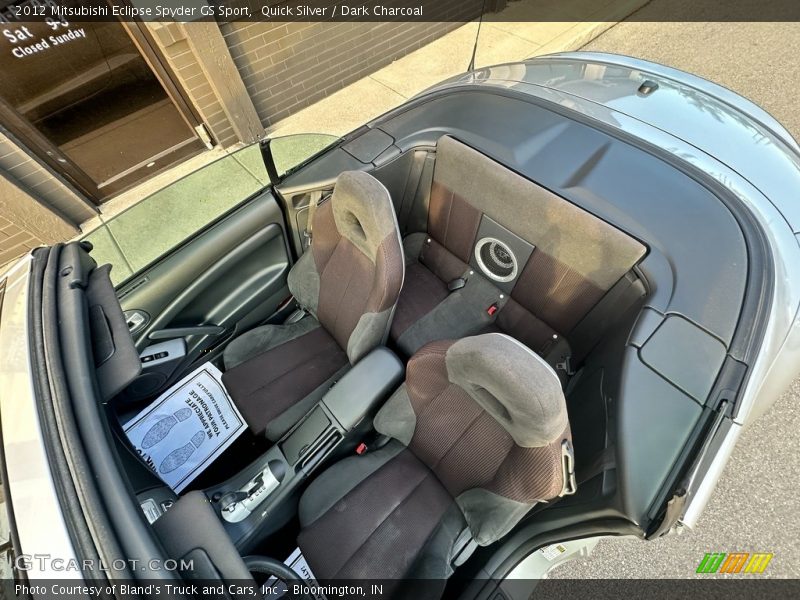 Quick Silver / Dark Charcoal 2012 Mitsubishi Eclipse Spyder GS Sport