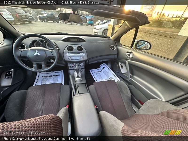 Quick Silver / Dark Charcoal 2012 Mitsubishi Eclipse Spyder GS Sport