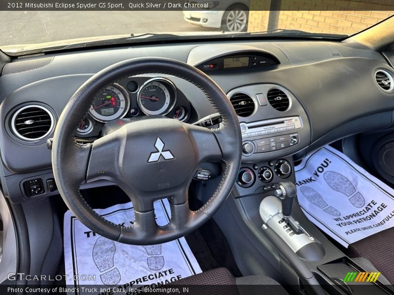 Quick Silver / Dark Charcoal 2012 Mitsubishi Eclipse Spyder GS Sport
