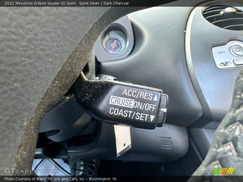 Quick Silver / Dark Charcoal 2012 Mitsubishi Eclipse Spyder GS Sport