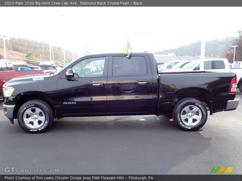 Diamond Black Crystal Pearl / Black 2020 Ram 1500 Big Horn Crew Cab 4x4