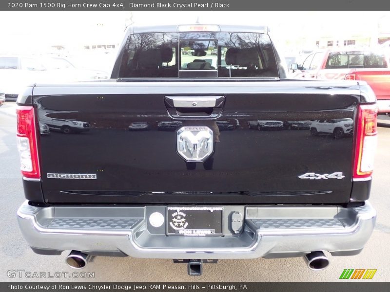 Diamond Black Crystal Pearl / Black 2020 Ram 1500 Big Horn Crew Cab 4x4