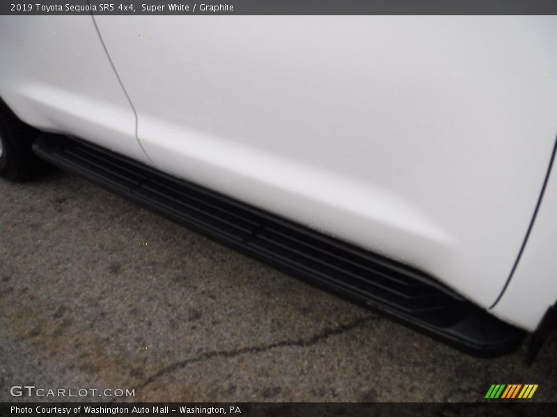 Super White / Graphite 2019 Toyota Sequoia SR5 4x4