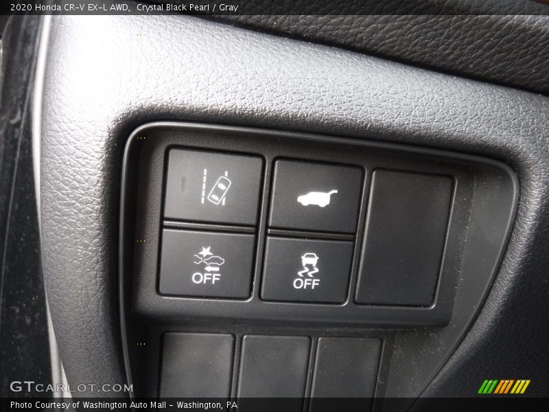 Crystal Black Pearl / Gray 2020 Honda CR-V EX-L AWD