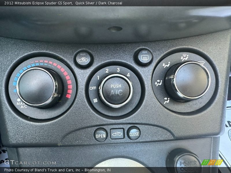 Quick Silver / Dark Charcoal 2012 Mitsubishi Eclipse Spyder GS Sport