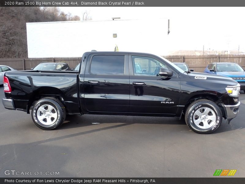 Diamond Black Crystal Pearl / Black 2020 Ram 1500 Big Horn Crew Cab 4x4