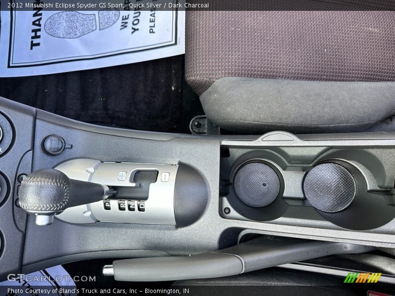 Quick Silver / Dark Charcoal 2012 Mitsubishi Eclipse Spyder GS Sport