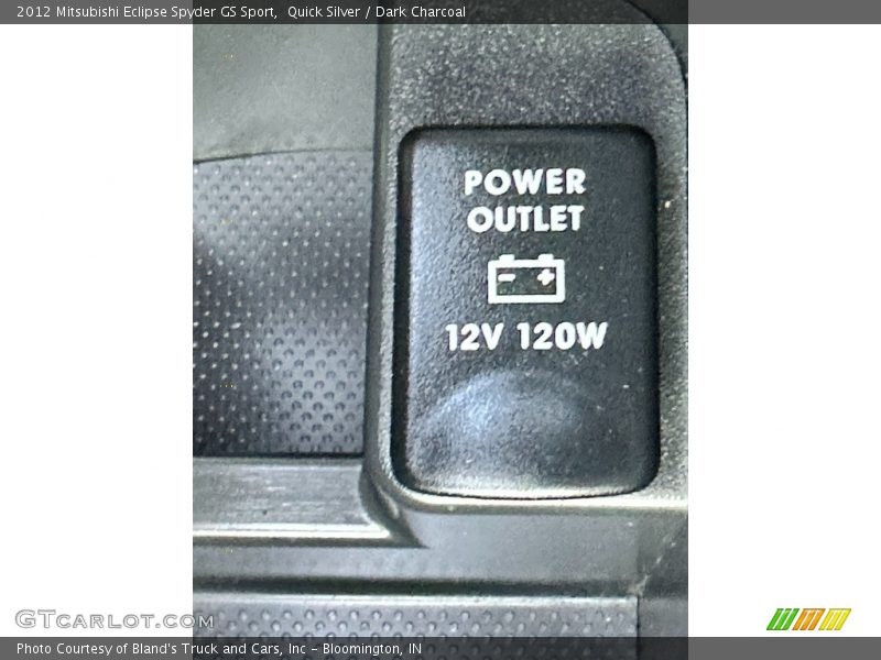 Quick Silver / Dark Charcoal 2012 Mitsubishi Eclipse Spyder GS Sport