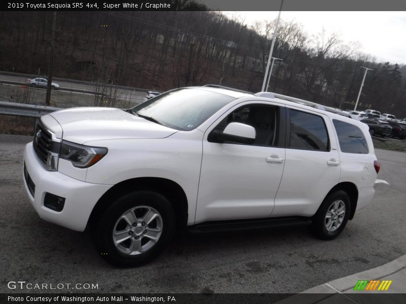 Super White / Graphite 2019 Toyota Sequoia SR5 4x4
