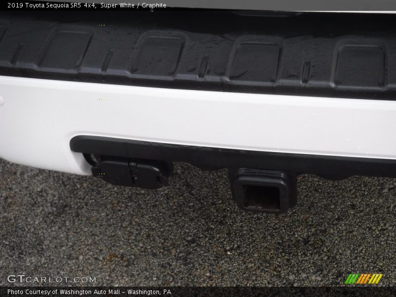 Super White / Graphite 2019 Toyota Sequoia SR5 4x4