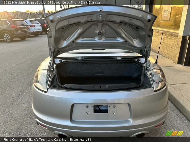 Quick Silver / Dark Charcoal 2012 Mitsubishi Eclipse Spyder GS Sport