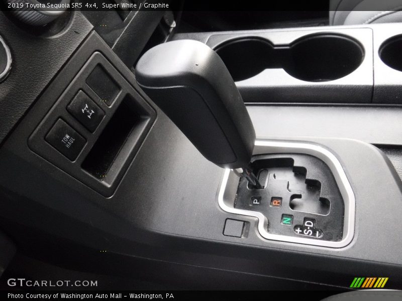 Super White / Graphite 2019 Toyota Sequoia SR5 4x4