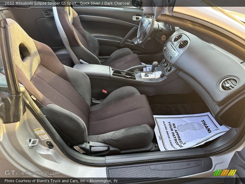 Quick Silver / Dark Charcoal 2012 Mitsubishi Eclipse Spyder GS Sport