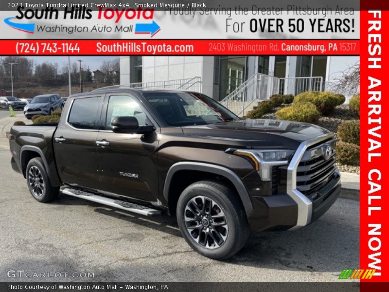 Smoked Mesquite / Black 2023 Toyota Tundra Limited CrewMax 4x4