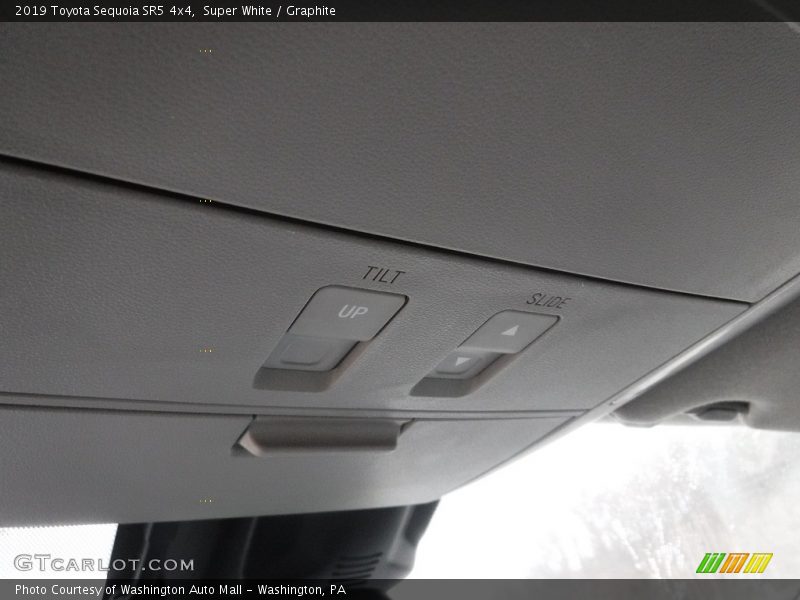 Super White / Graphite 2019 Toyota Sequoia SR5 4x4