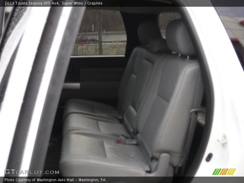 Super White / Graphite 2019 Toyota Sequoia SR5 4x4