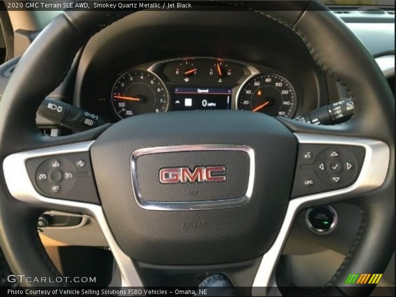 Smokey Quartz Metallic / Jet Black 2020 GMC Terrain SLE AWD