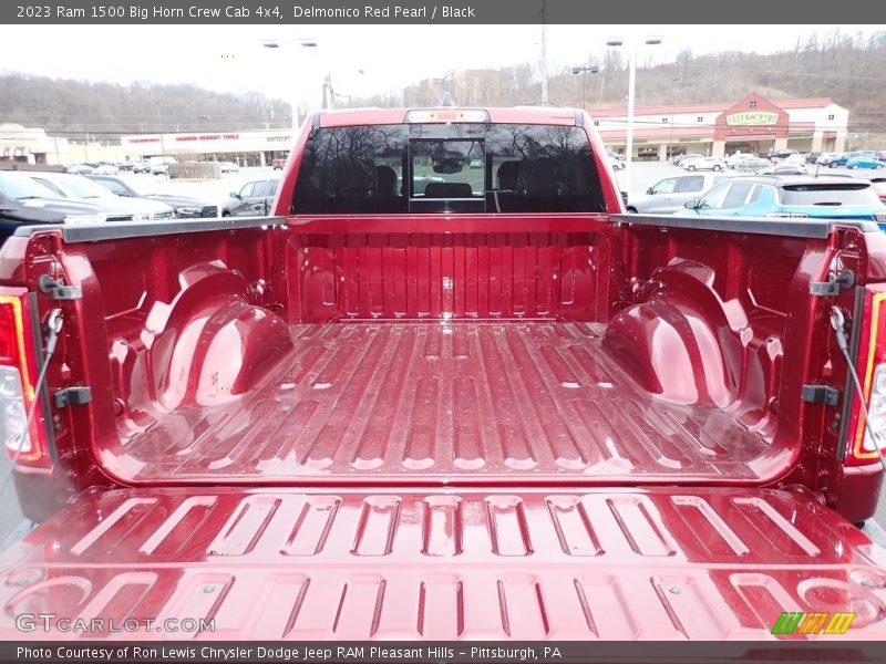 Delmonico Red Pearl / Black 2023 Ram 1500 Big Horn Crew Cab 4x4