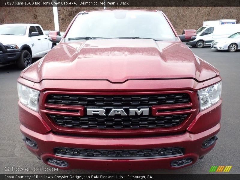  2023 1500 Big Horn Crew Cab 4x4 Delmonico Red Pearl