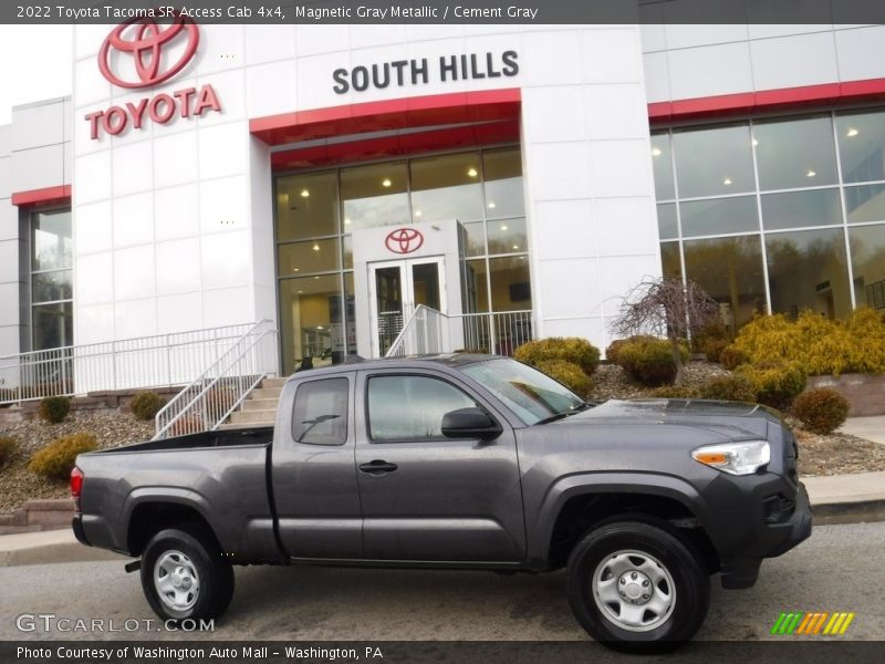 Magnetic Gray Metallic / Cement Gray 2022 Toyota Tacoma SR Access Cab 4x4