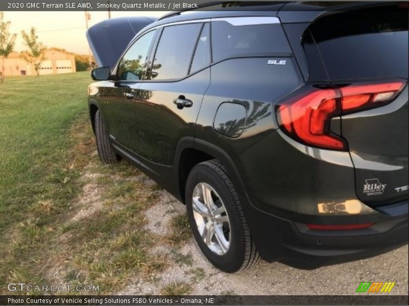 Smokey Quartz Metallic / Jet Black 2020 GMC Terrain SLE AWD