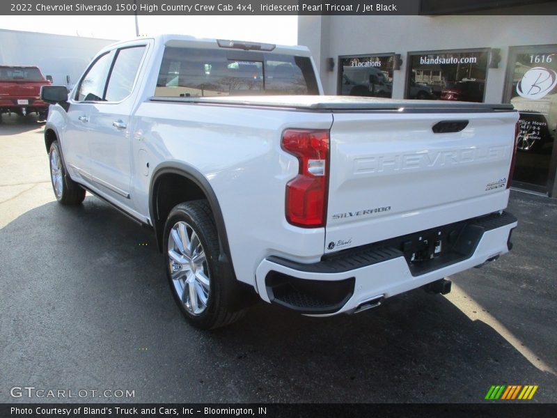 Iridescent Pearl Tricoat / Jet Black 2022 Chevrolet Silverado 1500 High Country Crew Cab 4x4