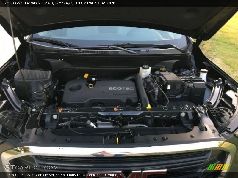 Smokey Quartz Metallic / Jet Black 2020 GMC Terrain SLE AWD