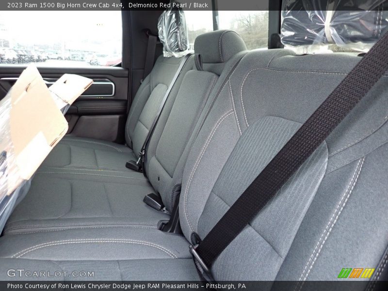 Delmonico Red Pearl / Black 2023 Ram 1500 Big Horn Crew Cab 4x4