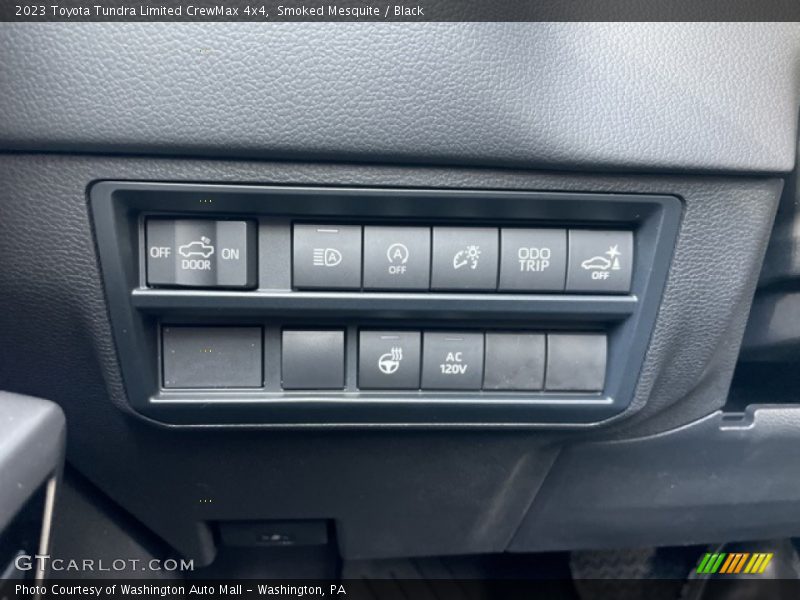 Controls of 2023 Tundra Limited CrewMax 4x4